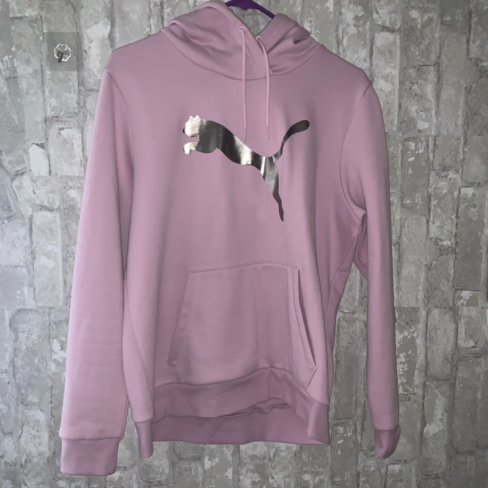 Lavender Puma Hoodie